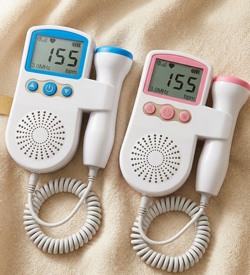Monitor Fetal Doppler — Escucha el Corazón de tu Bebé desde Casa