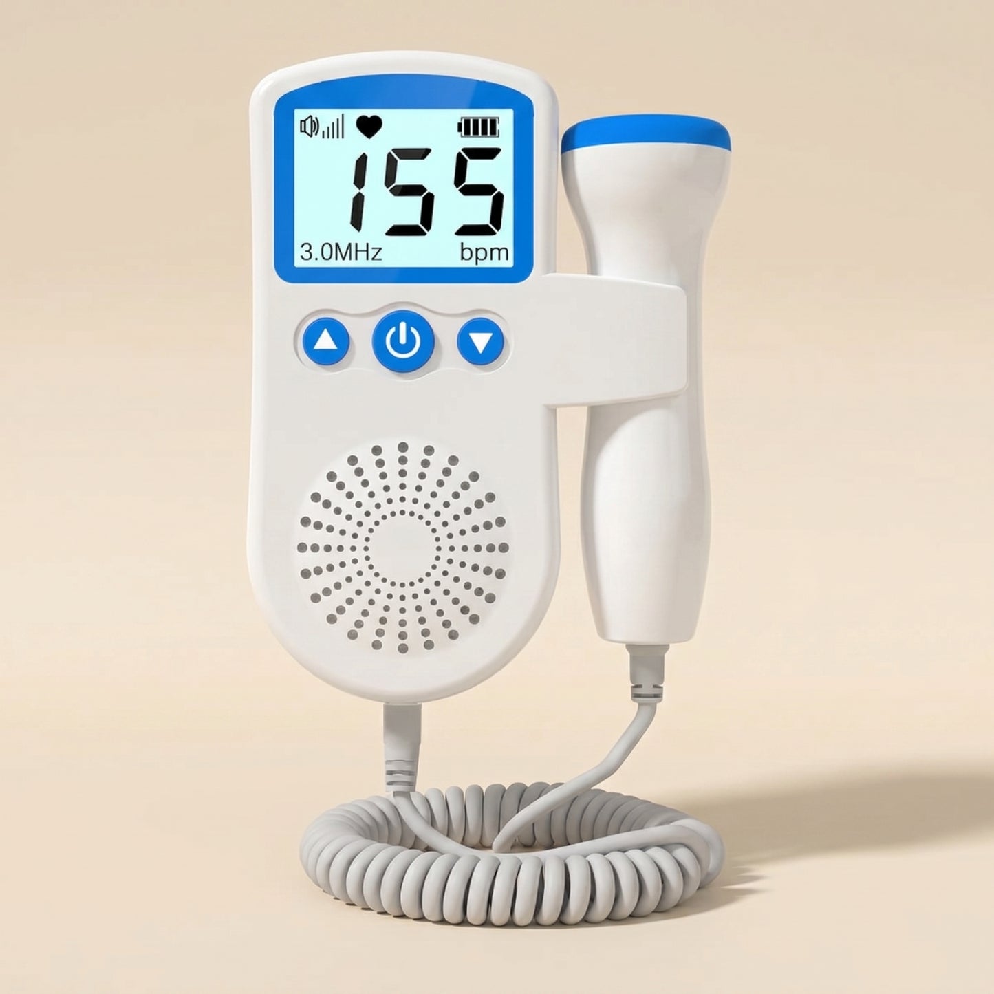 Monitor Fetal Doppler — Escucha el Corazón de tu Bebé desde Casa